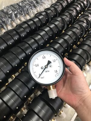 100mm Russian Standard Pressure Gauge | Black Iron Case MPa Manometer