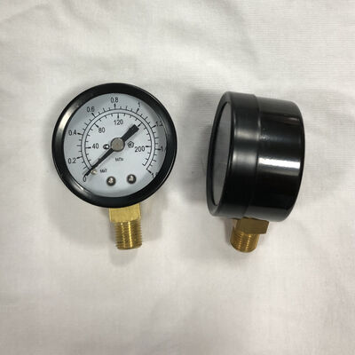 Minus 40 Degrees Fahrenheit To 140 Degrees Fahrenheit Bourdon Tube Pressure Gauge Phosphor Bronze Tube Material Offering Performance